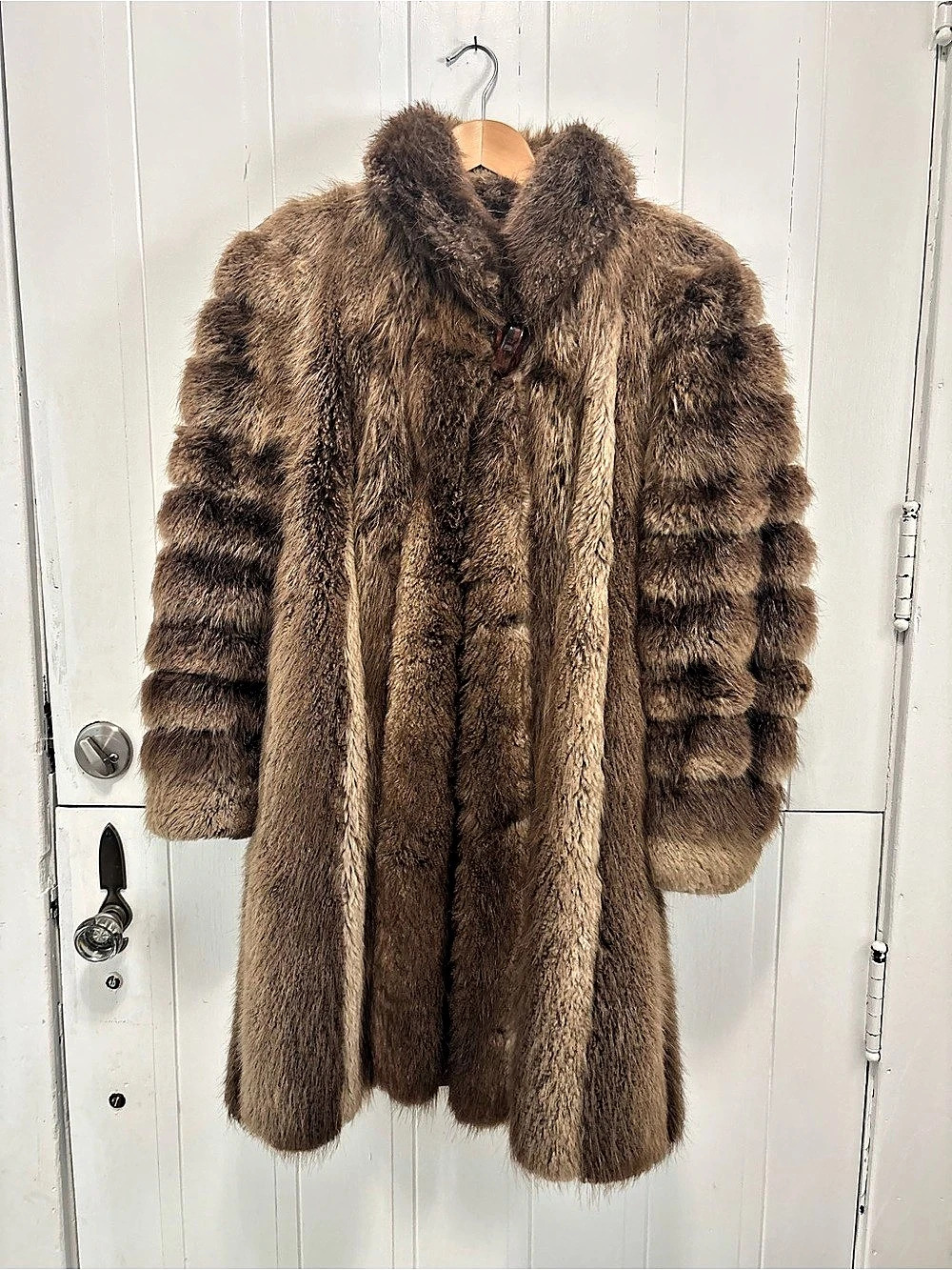 Vintage Beaver Fur Coat